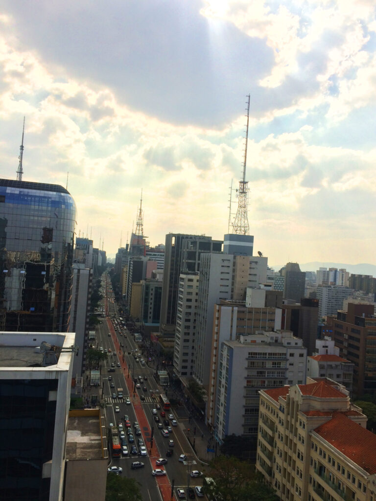 Vista do Sesc Paulista