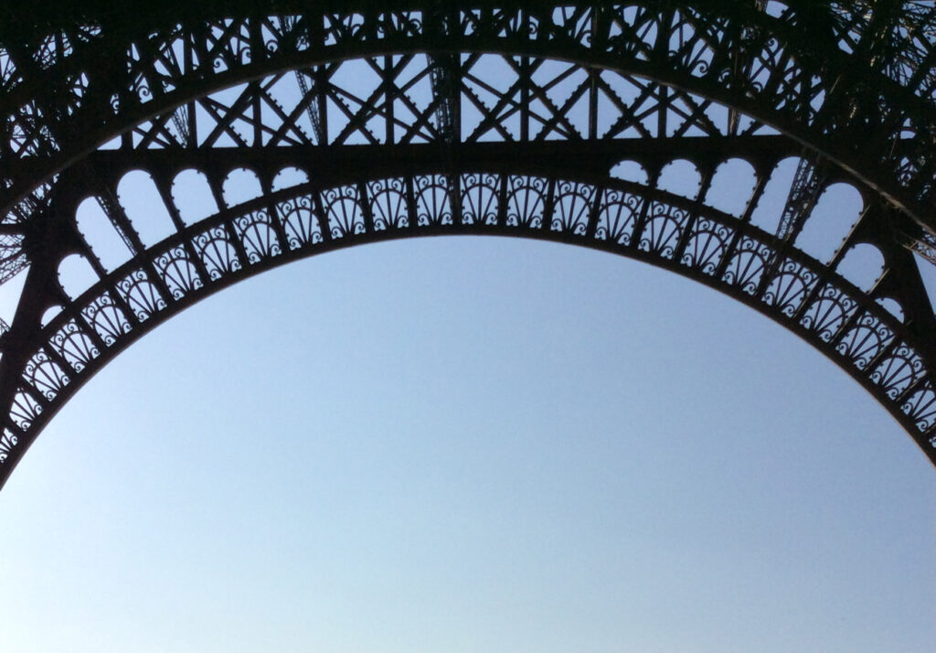 Pedacinho da torre Eiffel